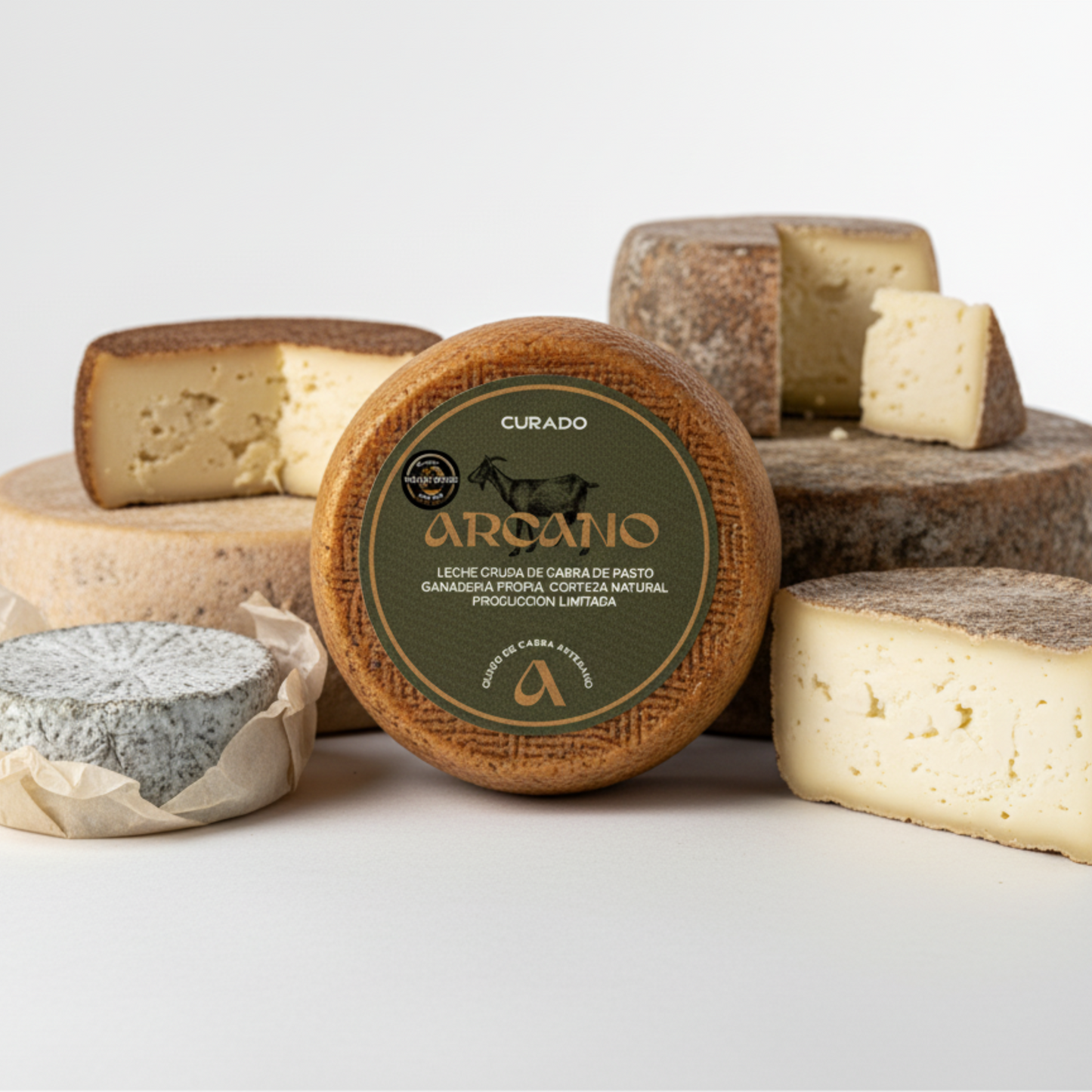 Arcano Adiano queso de cabra curado