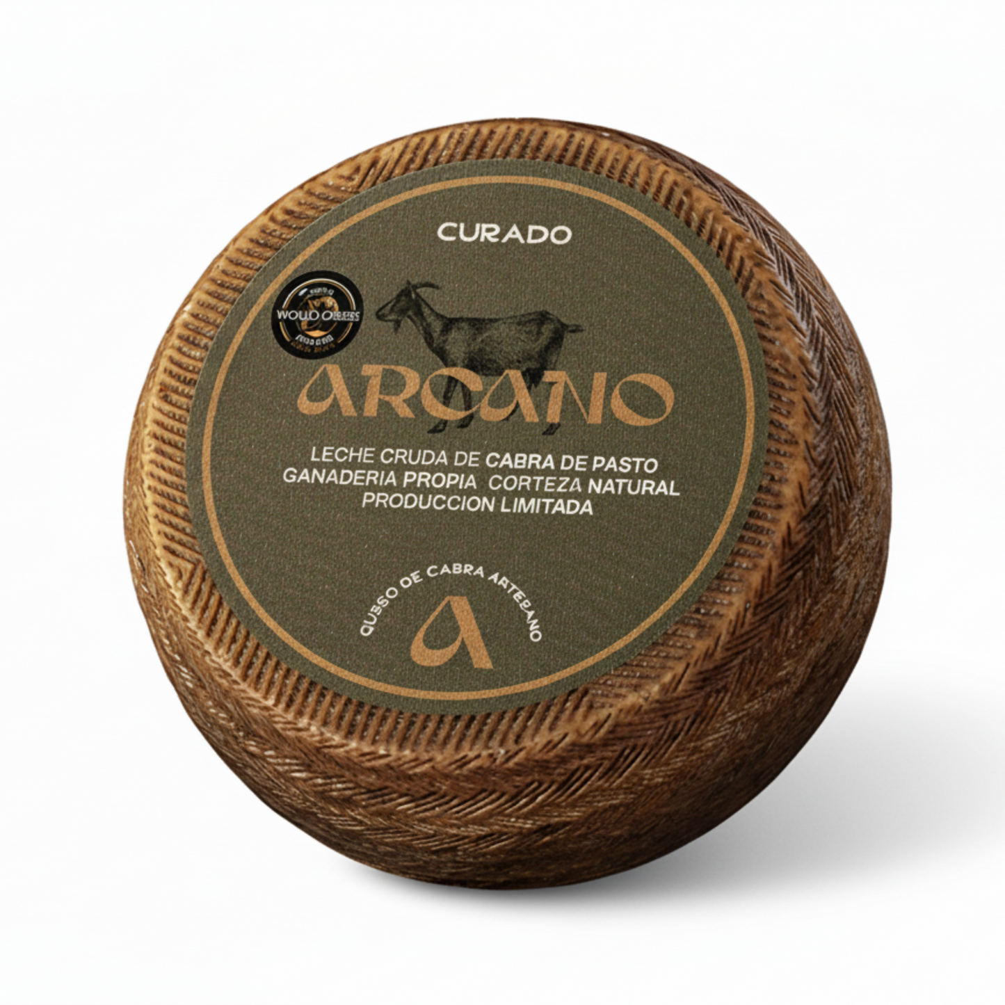 Queso de cabra artesano curado
